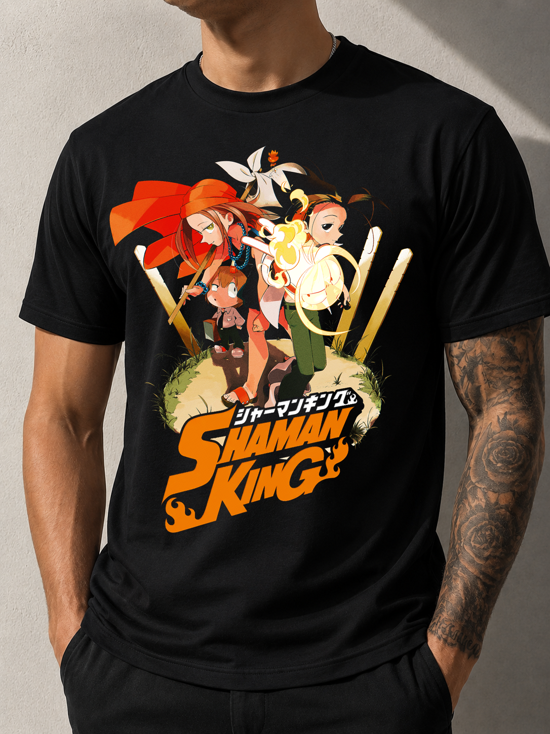 Anime #10 Halftone Graphic T-Shirt | Bella+Canvas 3001 Premium Unisex Tee