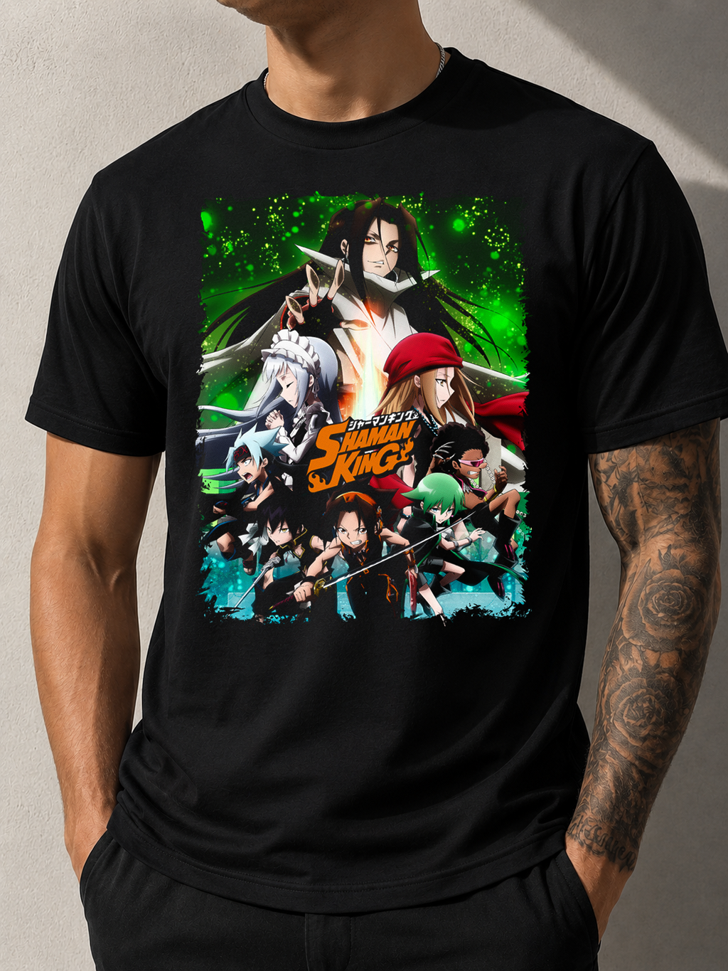 Anime #11 Halftone Graphic T-Shirt | Bella+Canvas 3001 Premium Unisex Tee