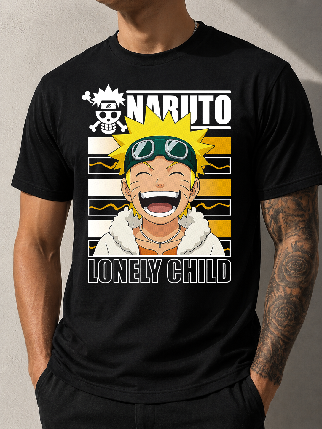Anime #1 Halftone Graphic T-Shirt | Bella+Canvas 3001 Premium Unisex Tee
