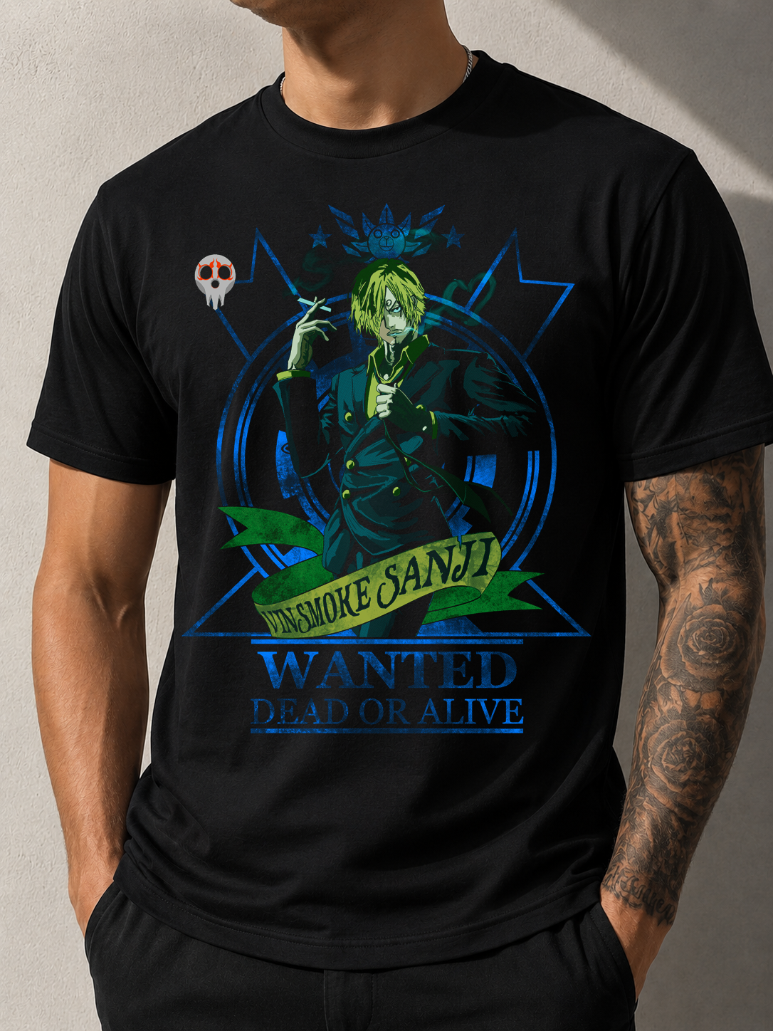 Anime #8 Halftone Graphic T-Shirt | Bella+Canvas 3001 Premium Unisex Tee