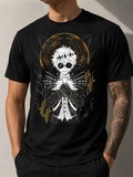Anime #9 Halftone Graphic T-Shirt | Bella+Canvas 3001 Premium Unisex Tee